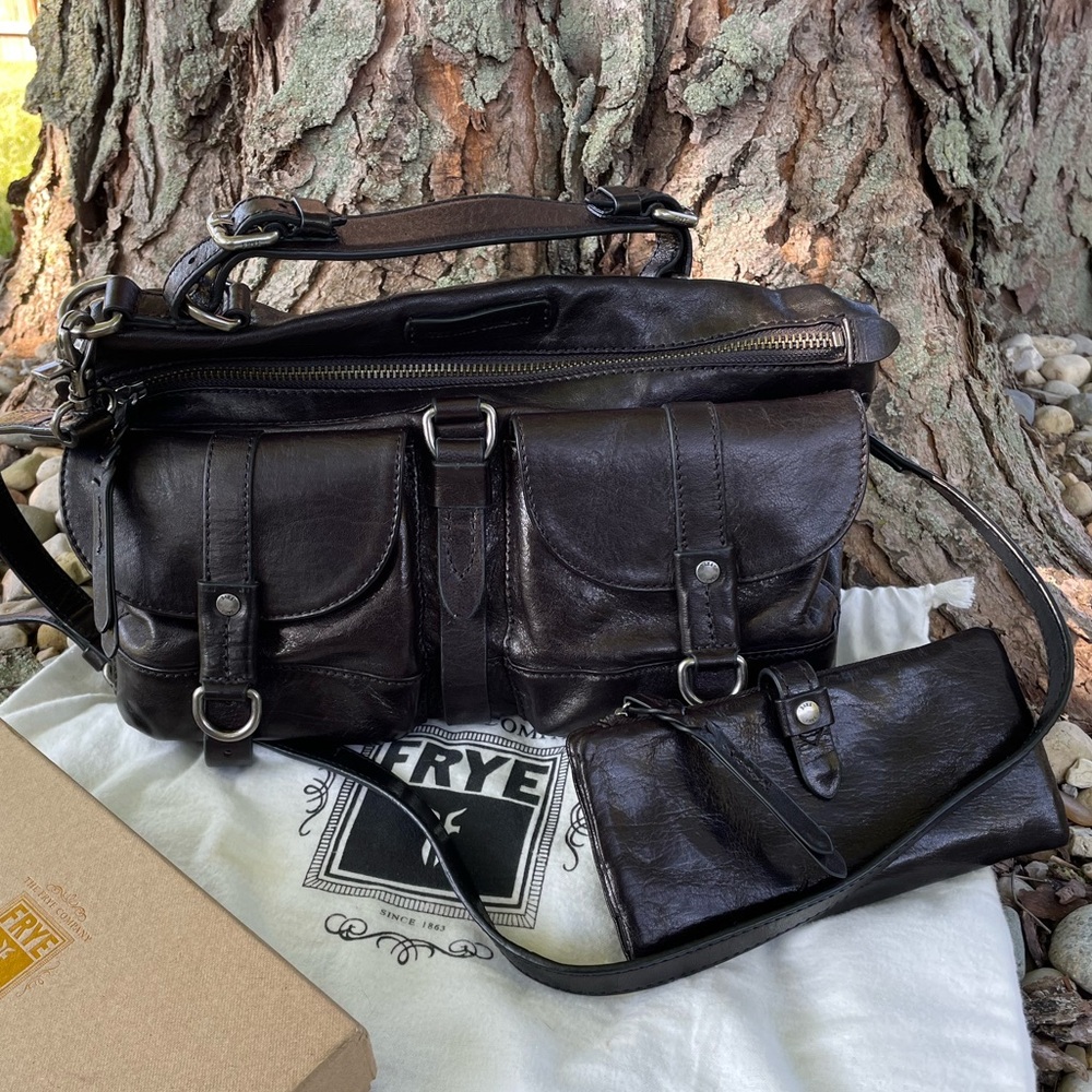 Bundle: Frye Josie Satchel & Josie Wallet